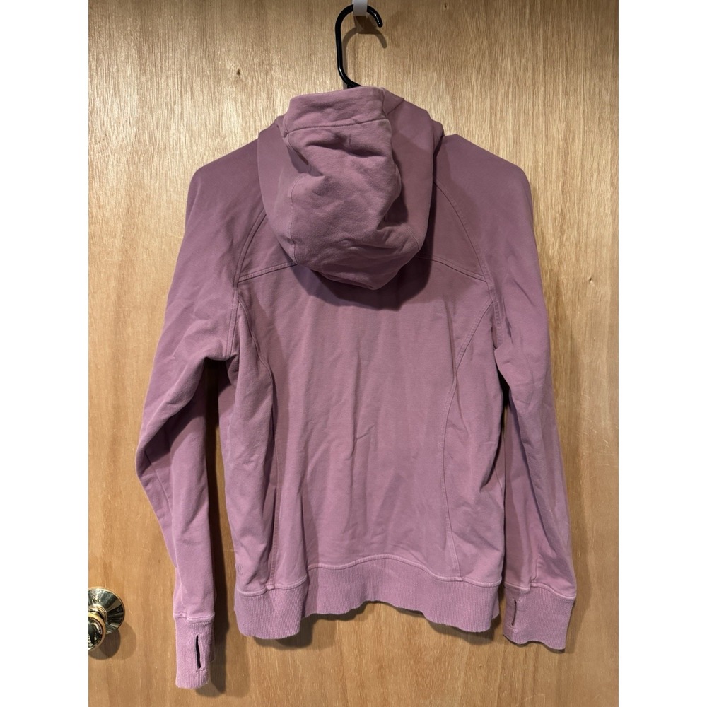Lululemon Scuba Pullover Hoodie Sweatshirt Figue Pink Mauve Relaxed Fit Size 4 - Picture 3 of 6